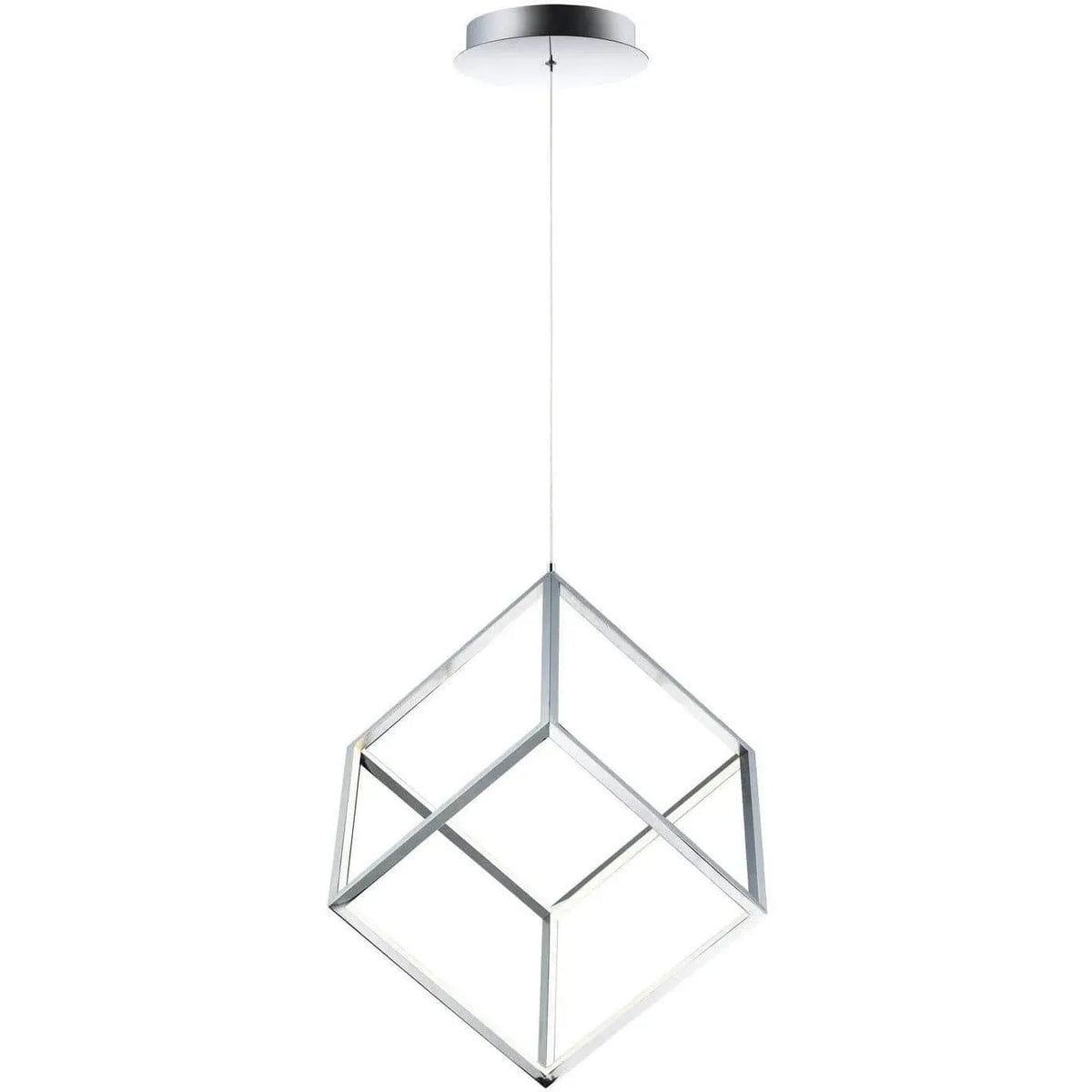 ET2 Lighting - 4 Square LED Pendant - E30582-BK | Montreal Lighting & Hardware