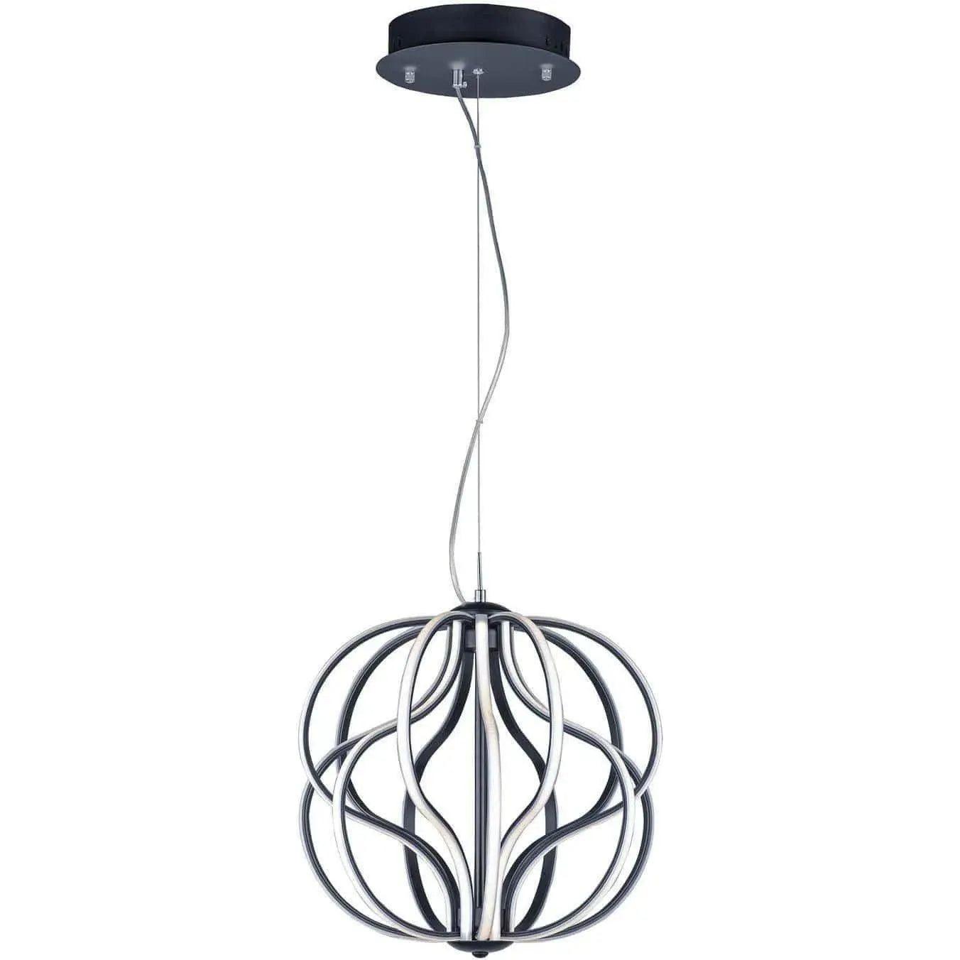 ET2 Lighting - Aura LED Pendant - E21172-BK | Montreal Lighting & Hardware