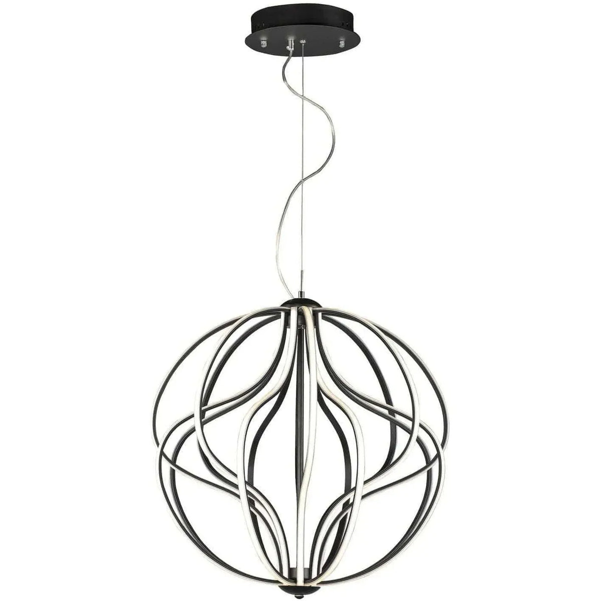 ET2 Lighting - Aura LED Pendant - E21176-BK | Montreal Lighting & Hardware