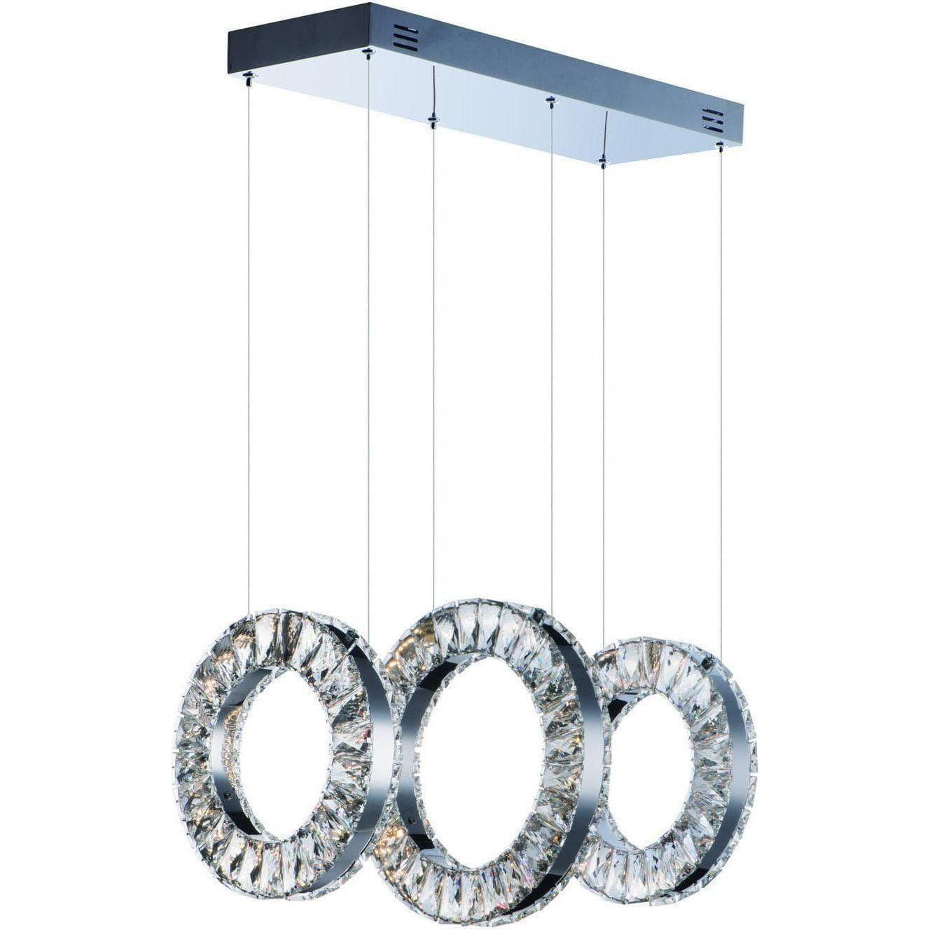 ET2 Lighting - Charm LED Linear Multi Linear Pendant - E30563-20PC | Montreal Lighting & Hardware