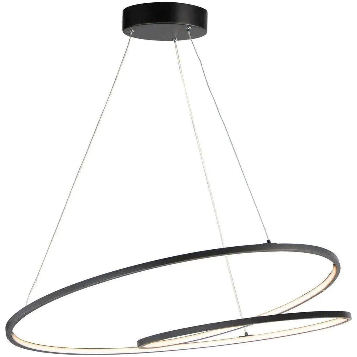 ET2 Lighting - Cycle LED Pendant - E21325-BK | Montreal Lighting & Hardware