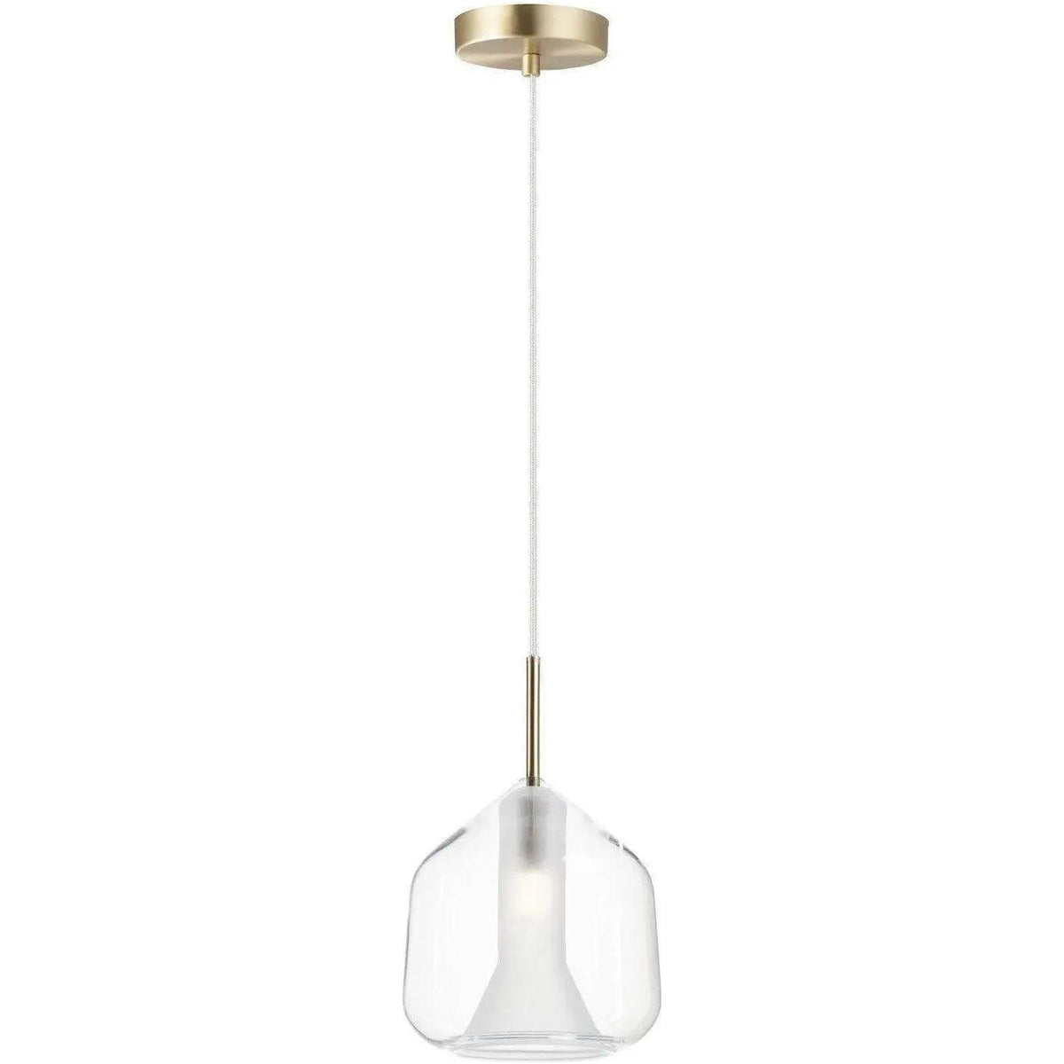 ET2 Lighting - Deuce LED Pendant - E10044-18SBR | Montreal Lighting & Hardware