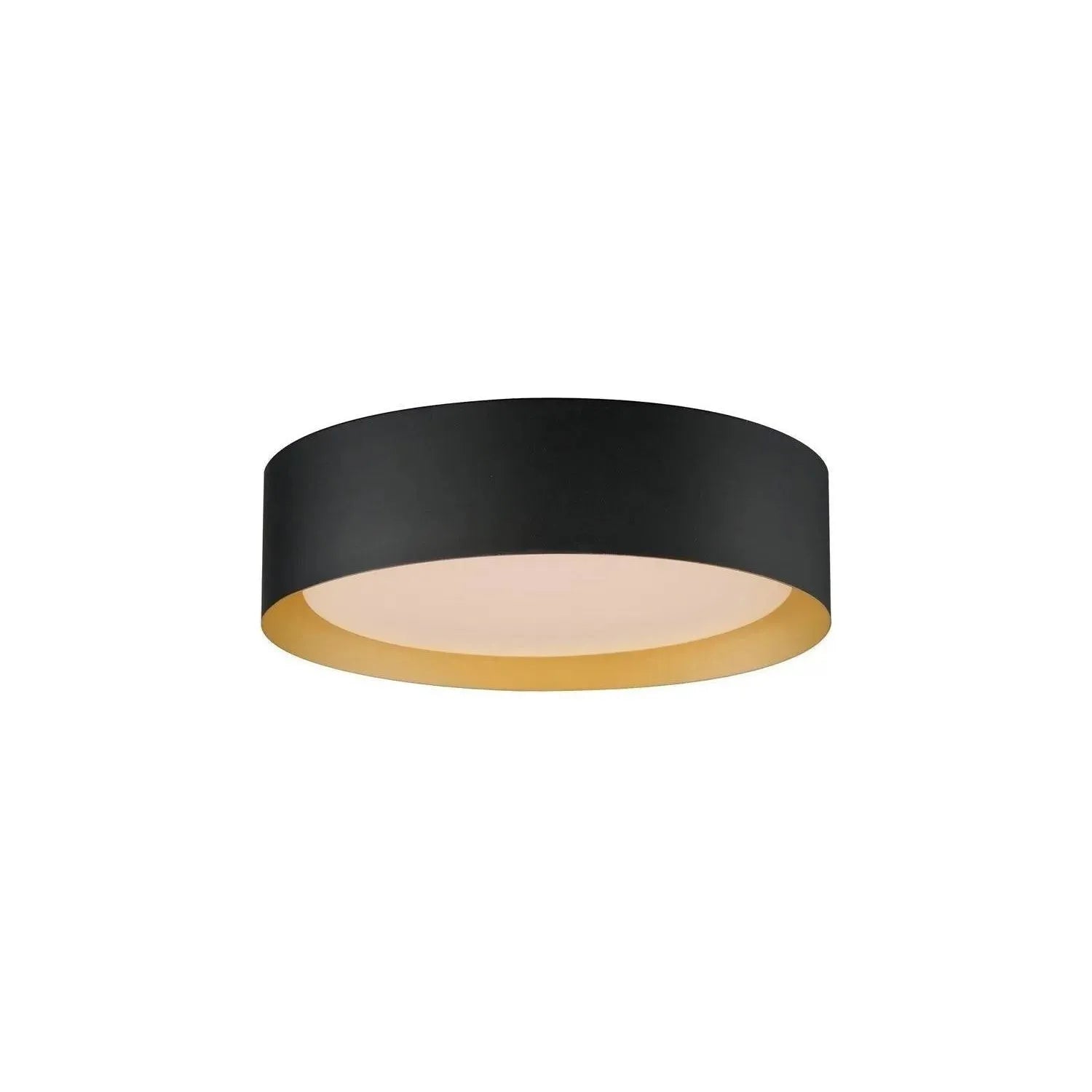 ET2 Lighting - Echo LED Flush Mount - E51010-BKGLD | Montreal Lighting & Hardware