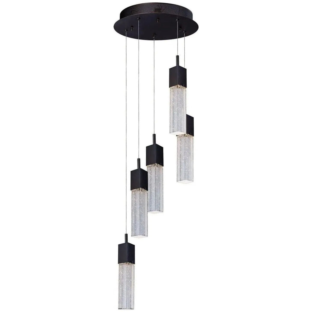 ET2 Lighting - Fizz III LED Multi Pendant - E22765-89BZ | Montreal Lighting & Hardware