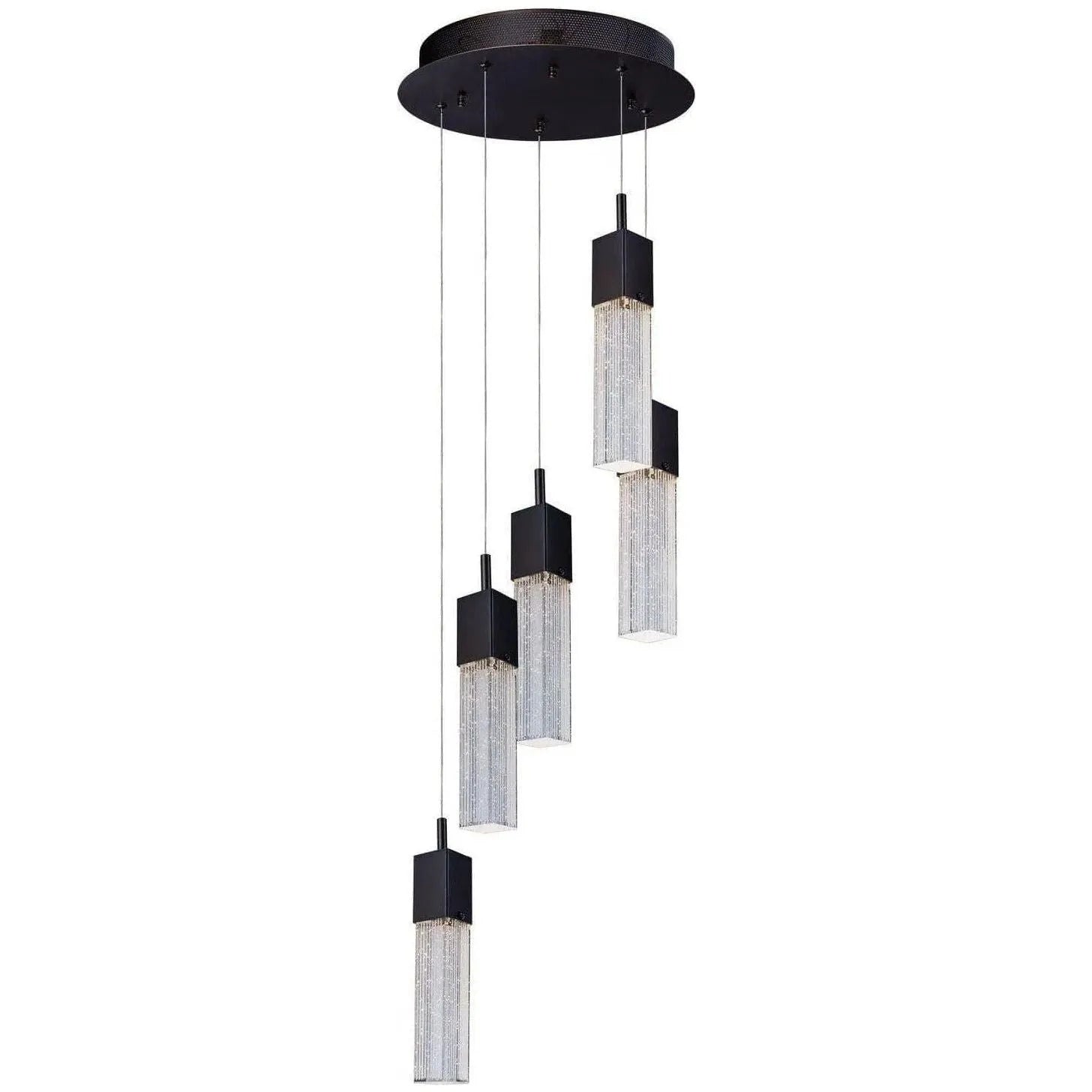 ET2 Lighting - Fizz III LED Multi Pendant - E22765-89BZ | Montreal Lighting & Hardware