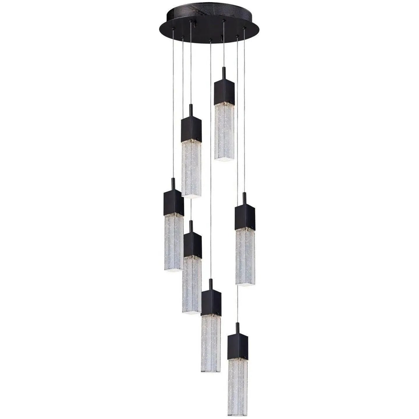 ET2 Lighting - Fizz III LED Multi Pendant - E22765-89BZ | Montreal Lighting & Hardware