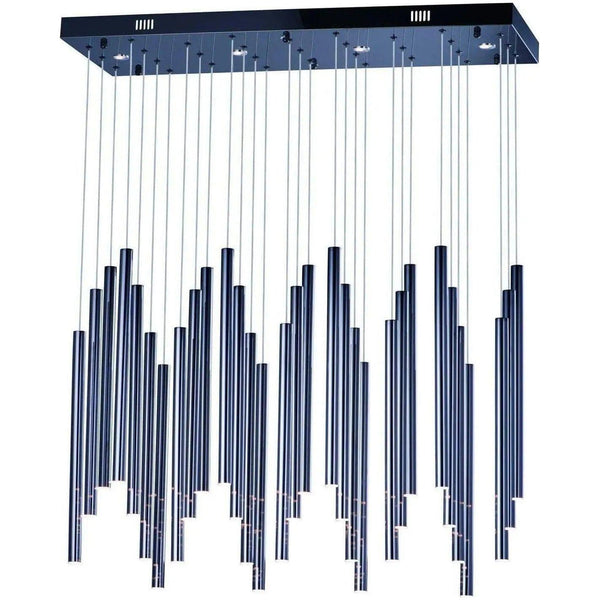 Flute LED Linear Pendant