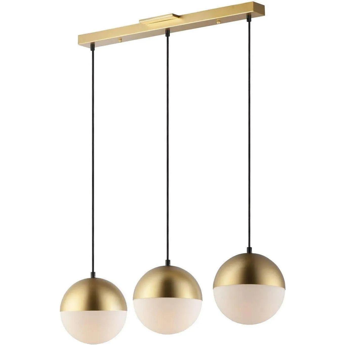 ET2 Lighting - Half Moon LED Linear Pendant - E20363-92BK | Montreal Lighting & Hardware