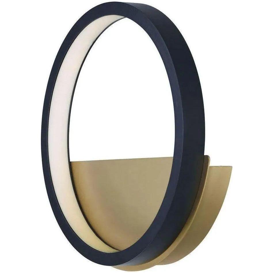 ET2 Lighting - Hoopla LED Wall Sconce - E24320-BKGLD | Montreal Lighting & Hardware