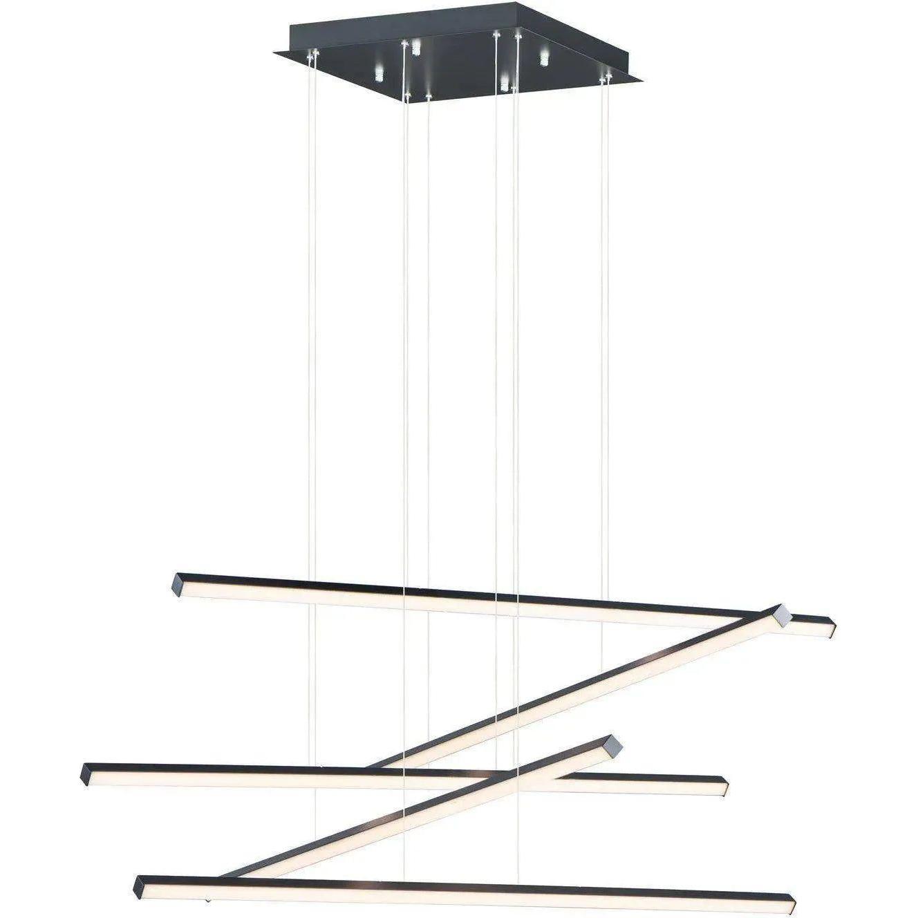 ET2 Lighting - Hover LED Multi Pendant - E21375-BK | Montreal Lighting & Hardware