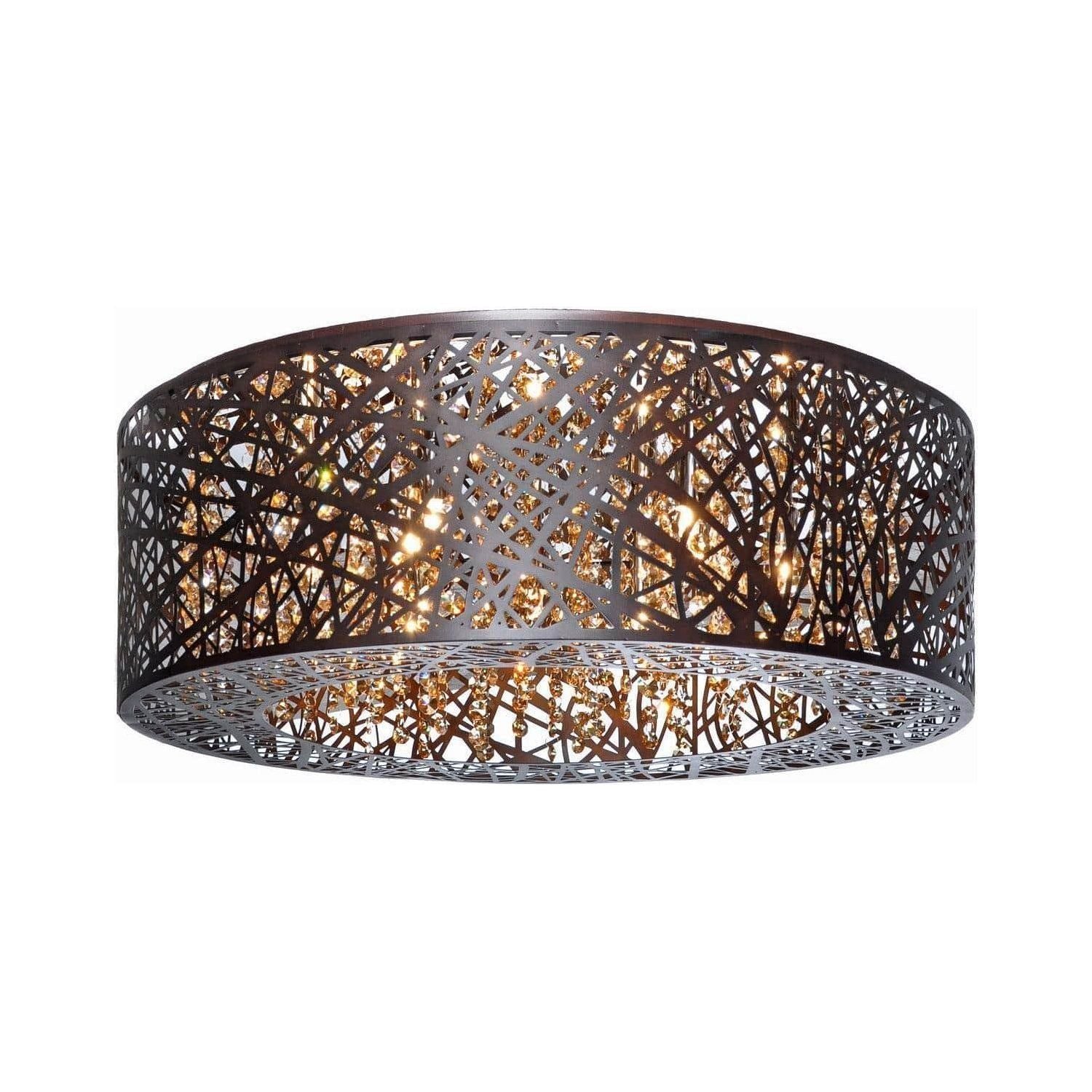 ET2 Lighting - Inca Flush Mount - E21301-10BZ | Montreal Lighting & Hardware