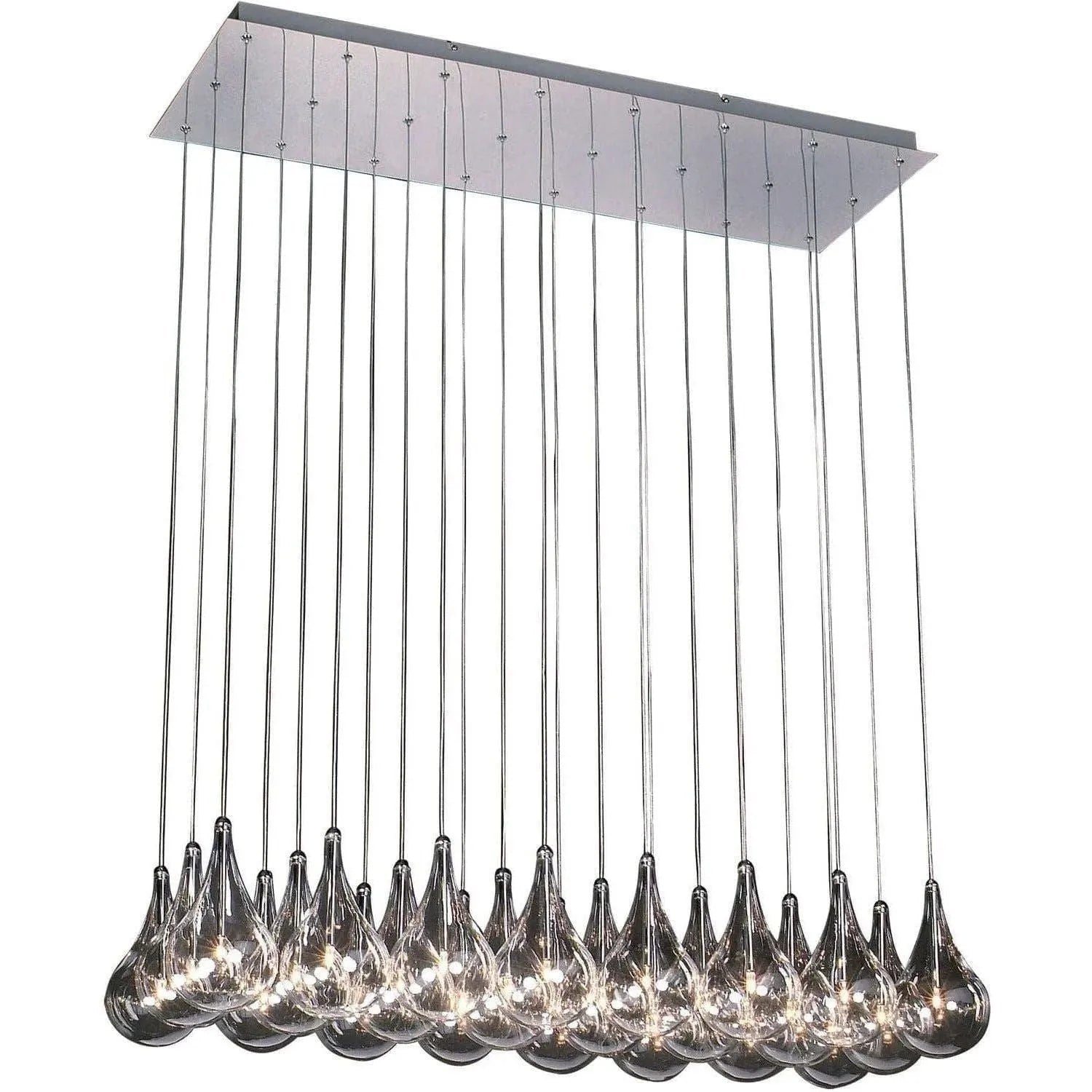 ET2 Lighting - Larmes Linear Multi Pendant - E20118-18 | Montreal Lighting & Hardware