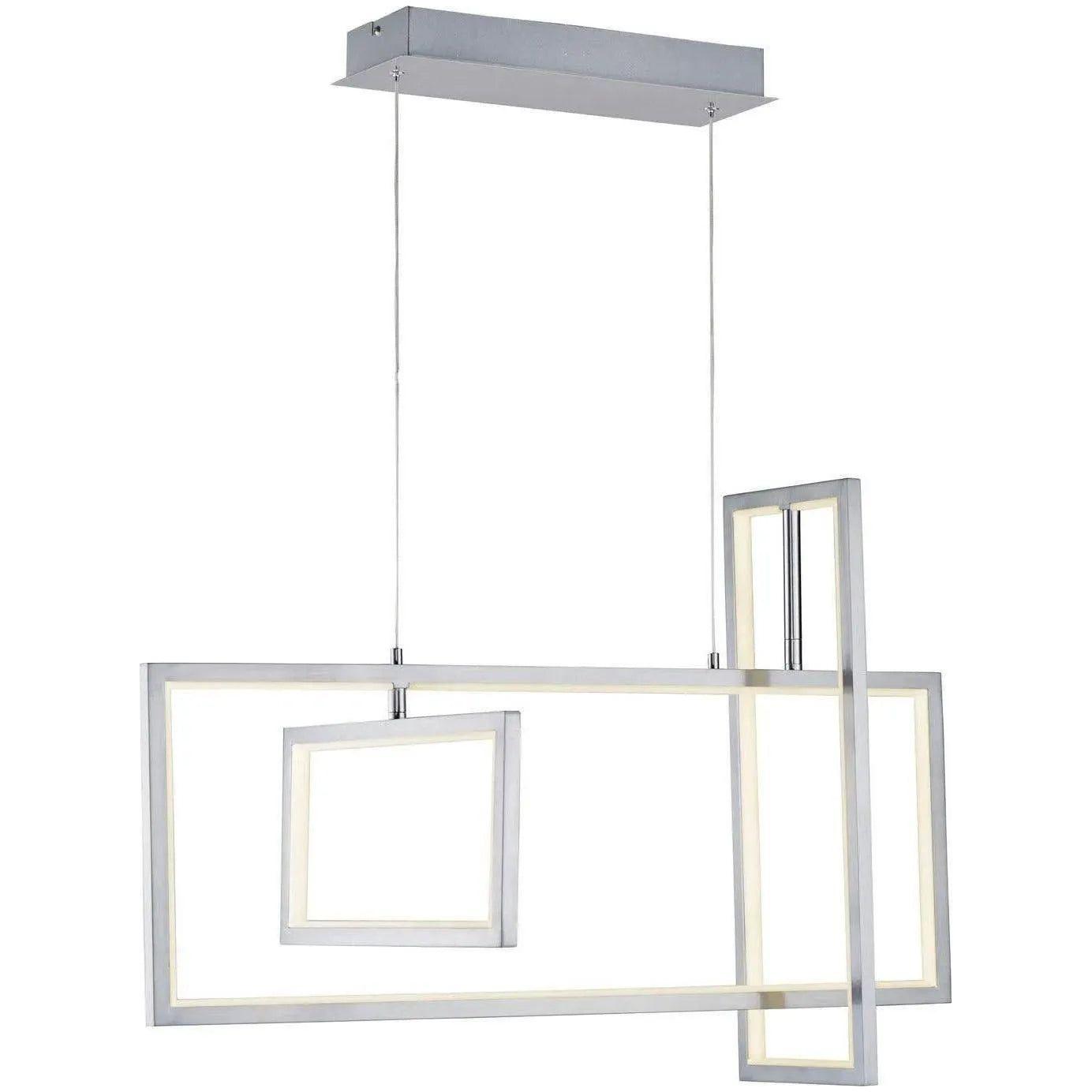 ET2 Lighting - Link LED Linear Pendant - E20354-SN | Montreal Lighting & Hardware