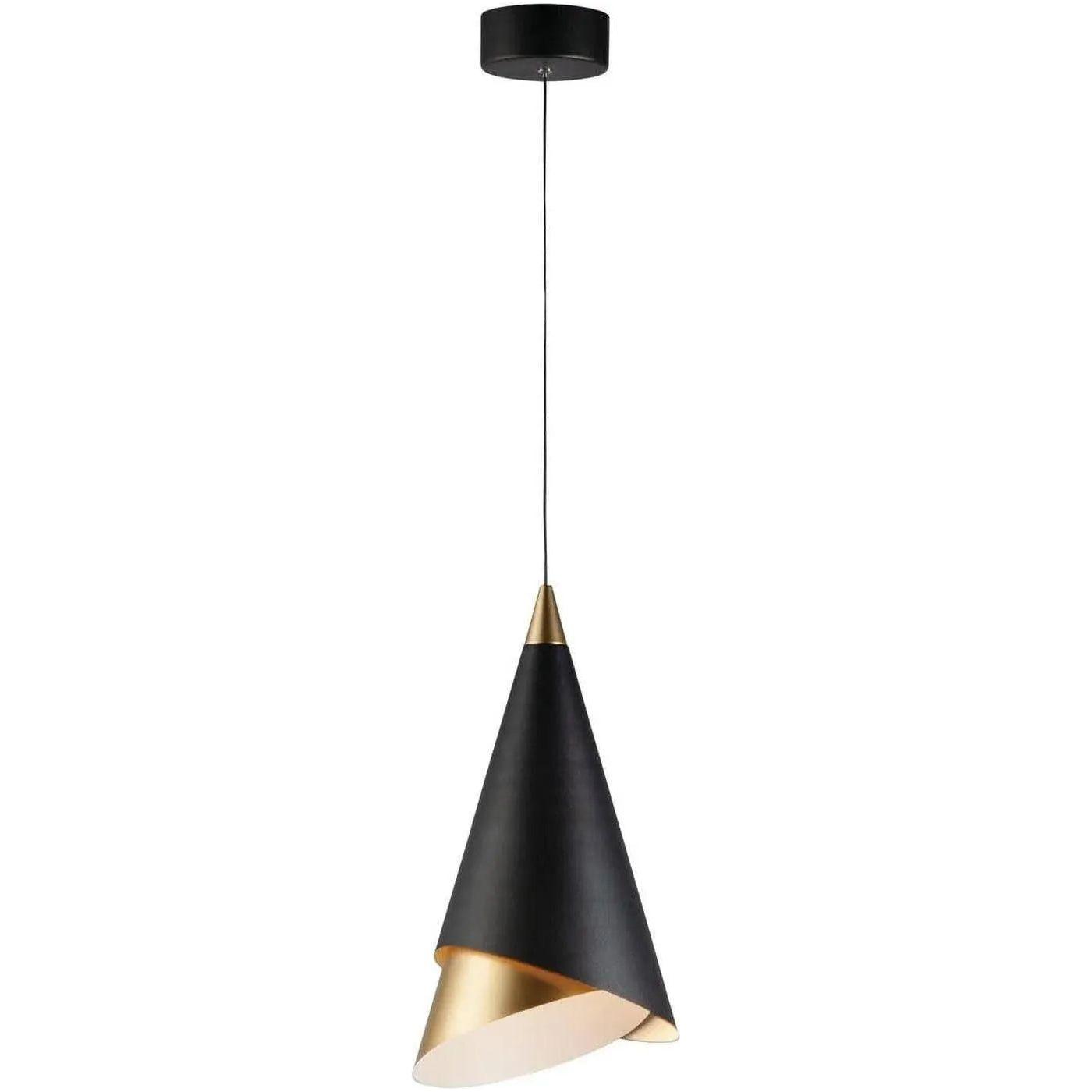 ET2 Lighting - Mermaid LED Mini Pendant - E21441-BKMG | Montreal Lighting & Hardware