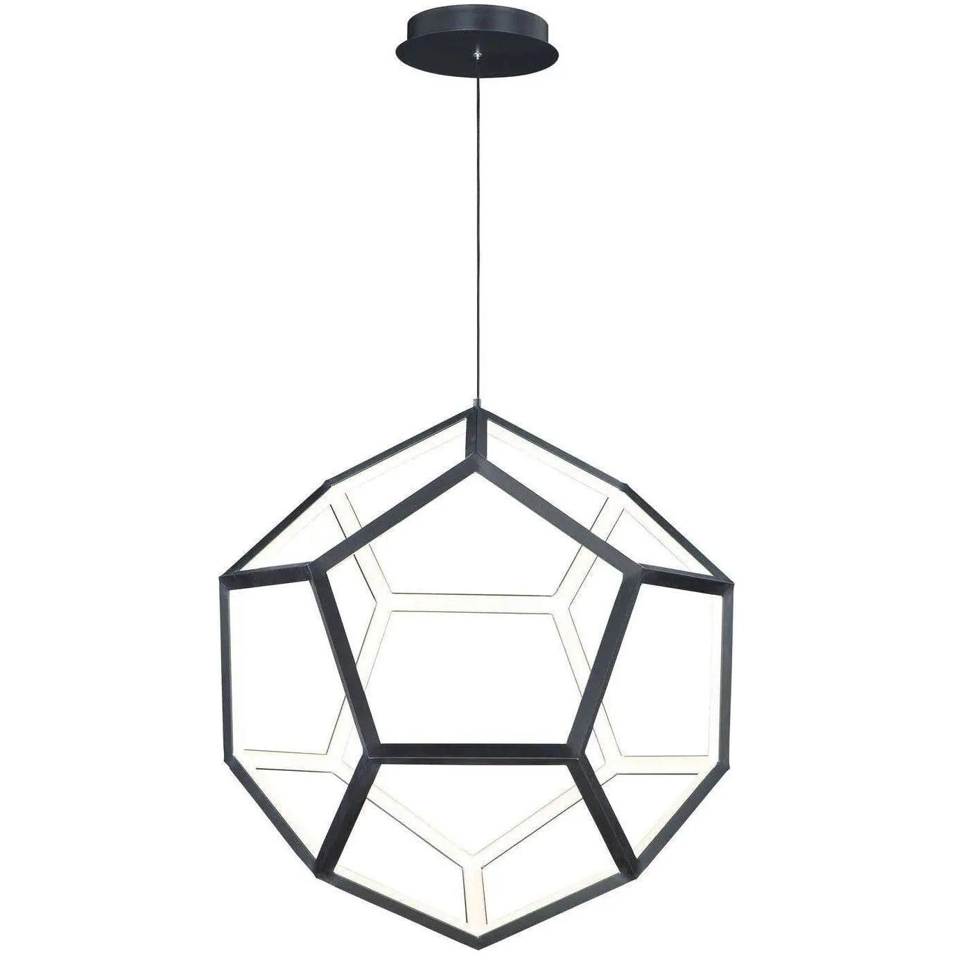 ET2 Lighting - Penta LED Pendant - E25104-BK | Montreal Lighting & Hardware