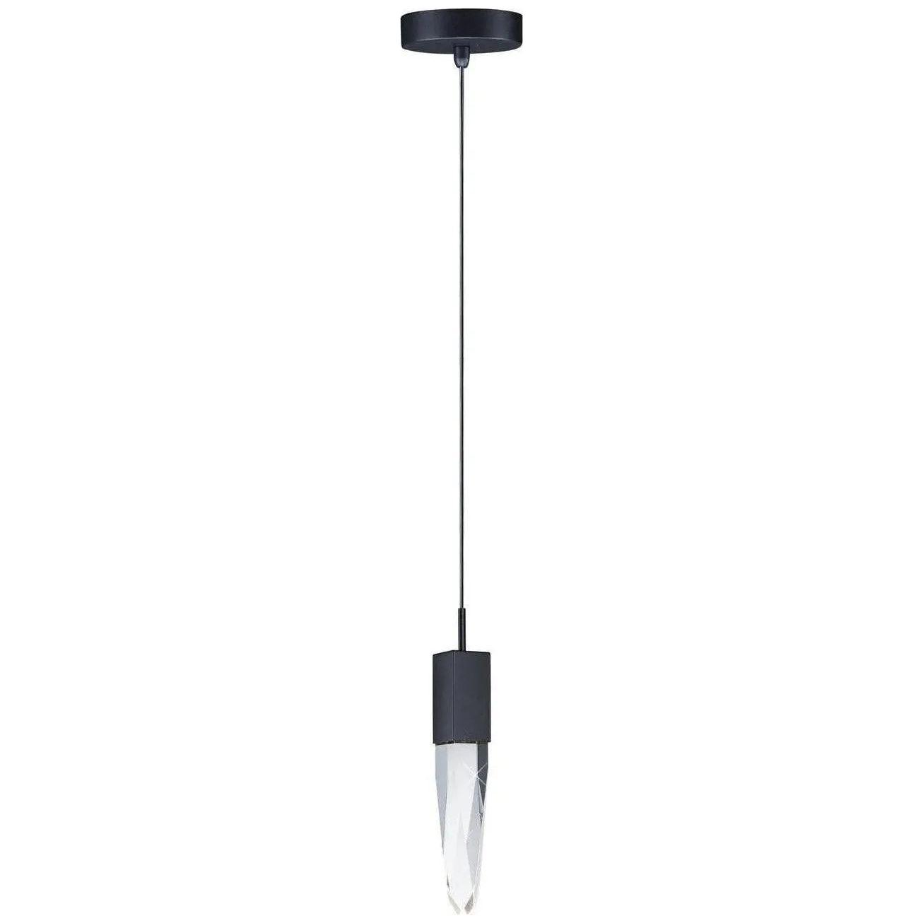 ET2 Lighting - Quartz LED Mini Pendant - E31241-20BK | Montreal Lighting & Hardware