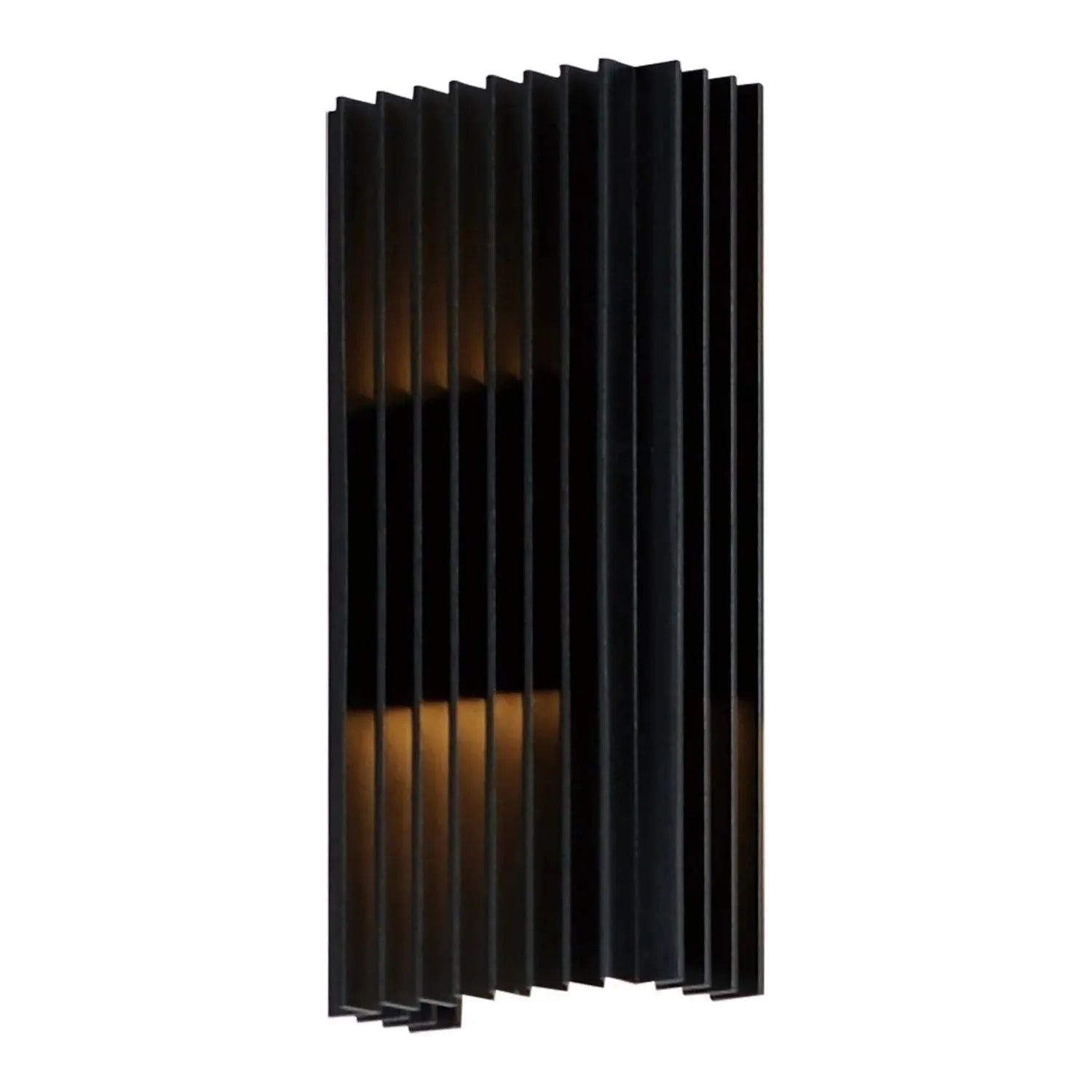 ET2 Lighting - Rampart LED Outdoor Wall Sconce - E30112-BK | Montreal Lighting & Hardware