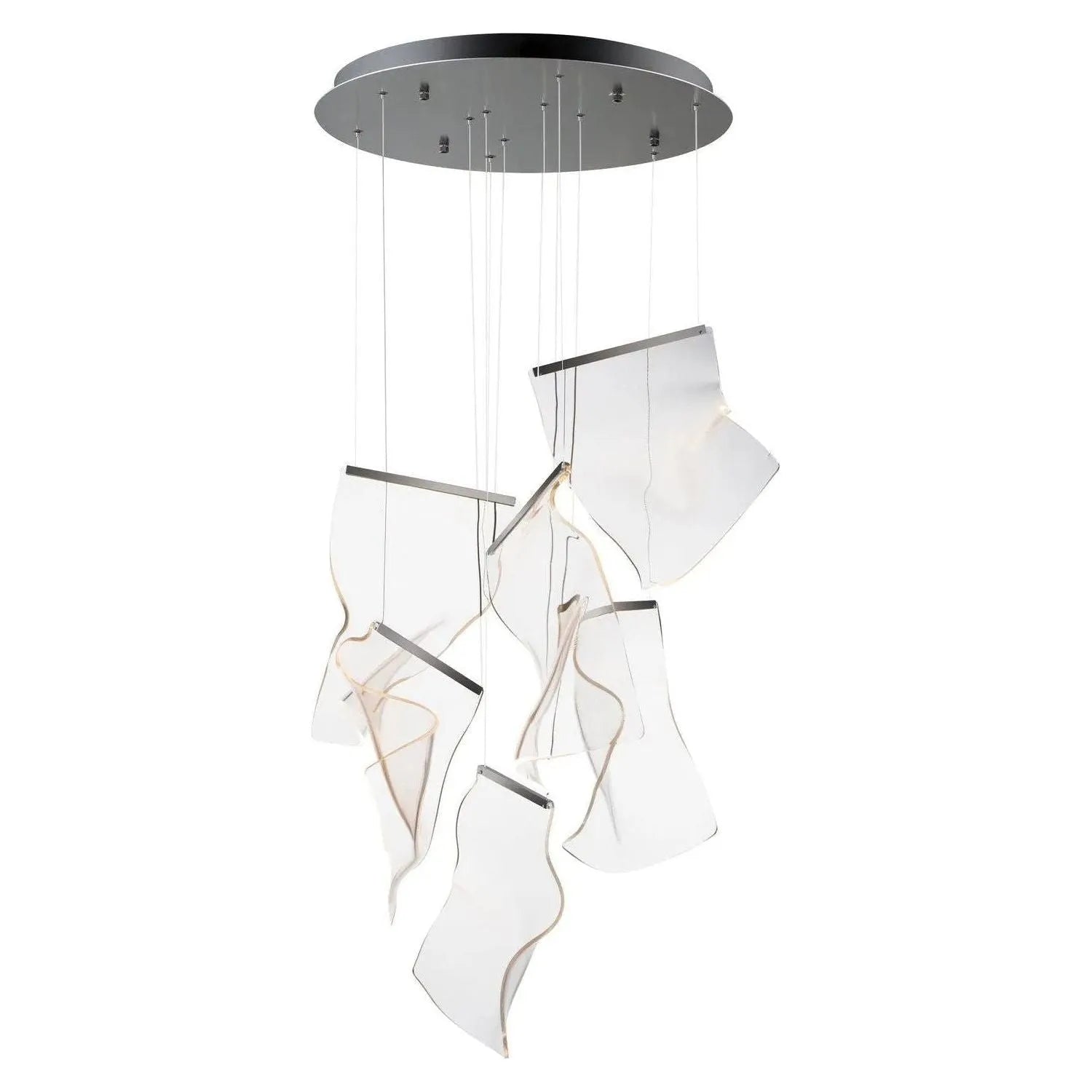 ET2 Lighting - Rinkle LED Pendant - E24874-133BGM | Montreal Lighting & Hardware