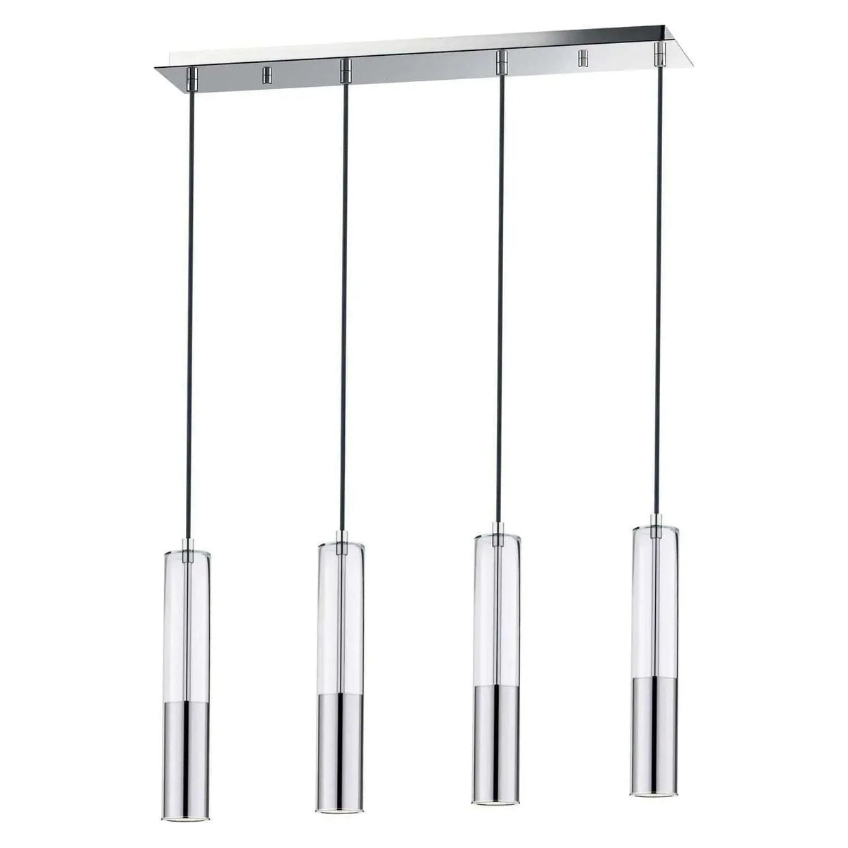 ET2 Lighting - Torch LED Linear Pendant - E11004-24BK | Montreal Lighting & Hardware