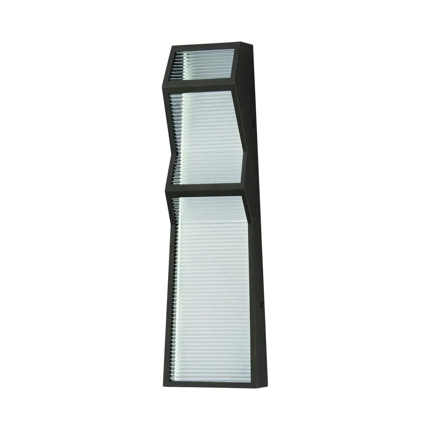 ET2 Lighting - Totem LED Outdoor Wall Sconce - E30123-144BK | Montreal Lighting & Hardware