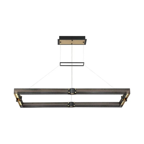 Admiral LED Rectangular Chandelier
