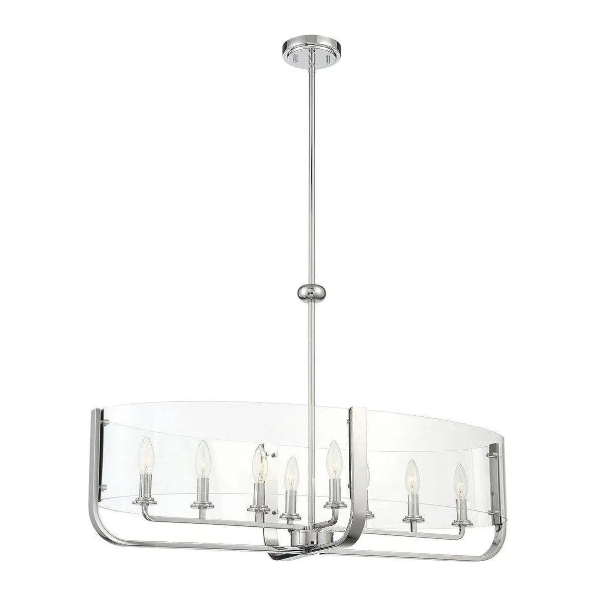 Eurofase - Campisi Oval Chandelier - 38157-028 | Montreal Lighting & Hardware