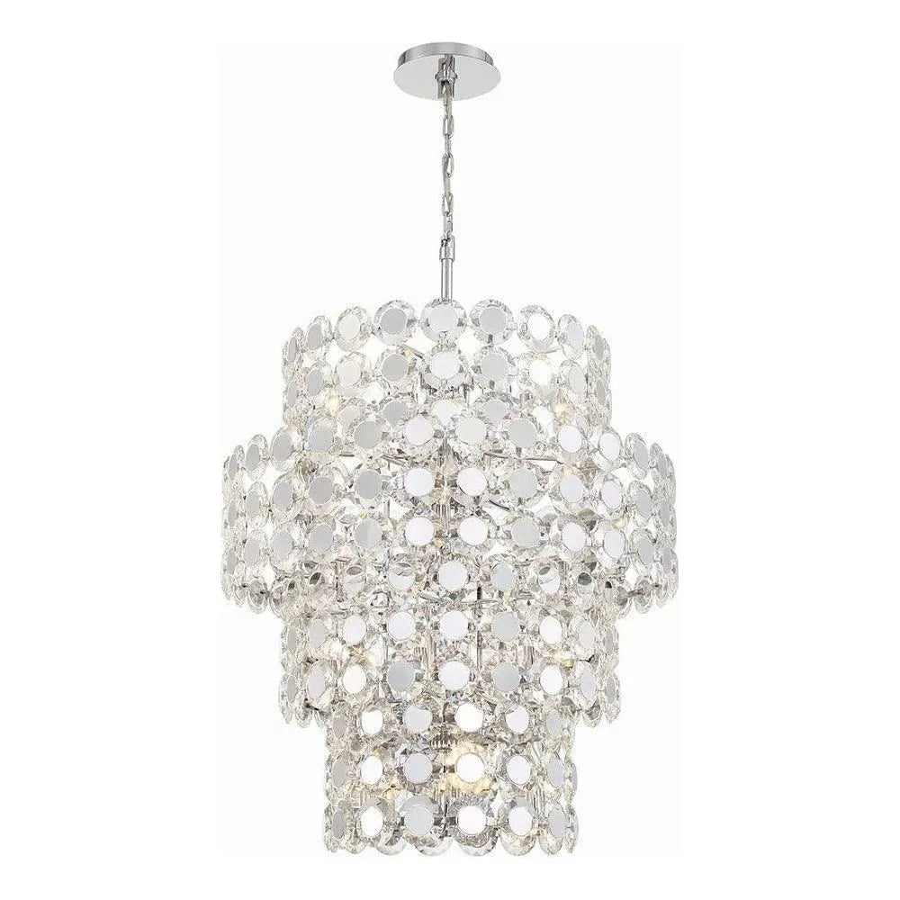 Eurofase - Perrene 4-Tier Chandelier - 44289-010 | Montreal Lighting & Hardware