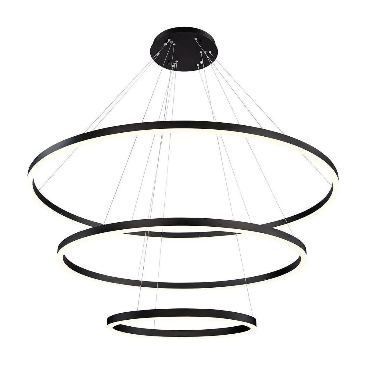 Eurofase - Spunto 3-Tier LED Chandelier - 31474-023 | Montreal Lighting & Hardware