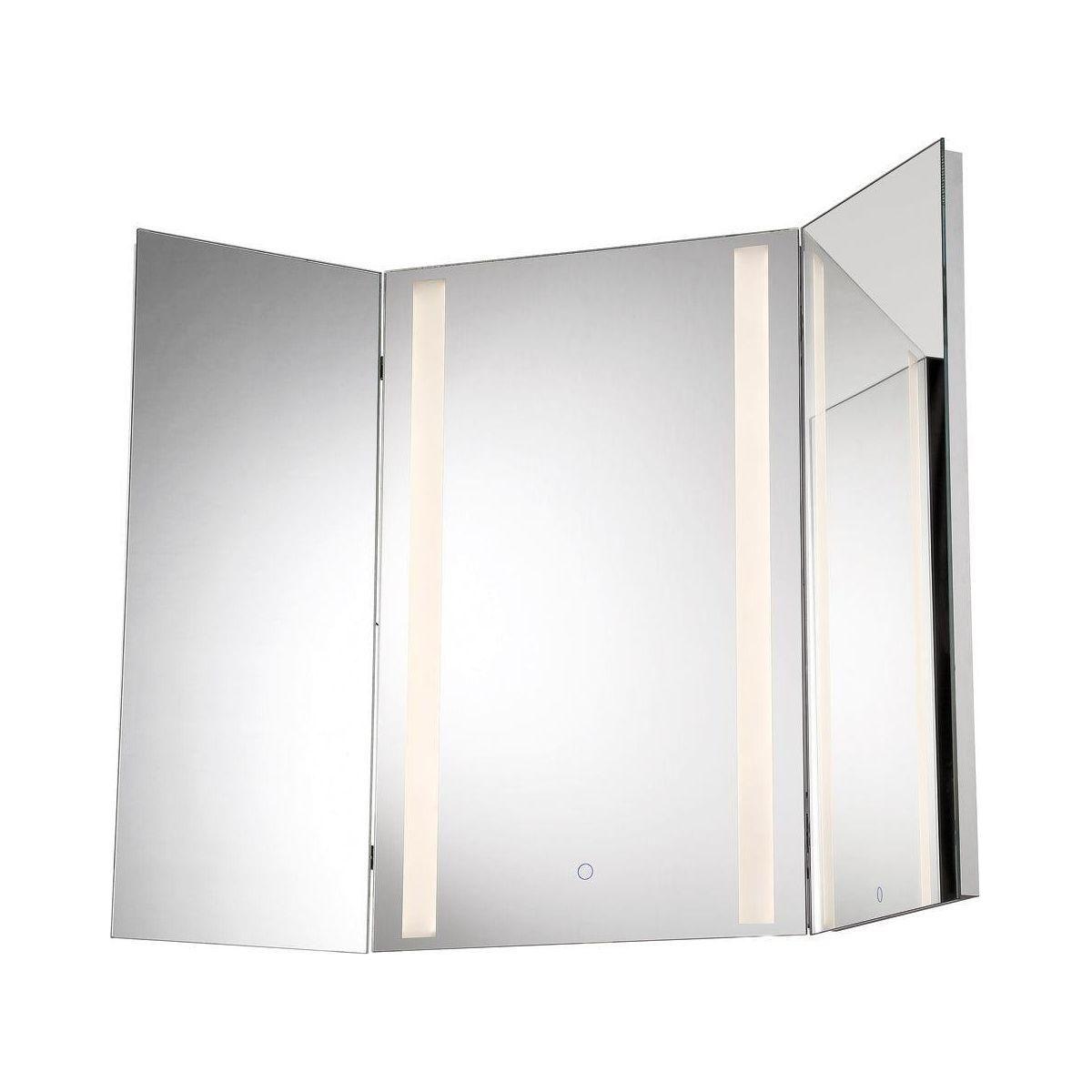 Eurofase - Trias Trifold LED Mirror - 34000-014 | Montreal Lighting & Hardware