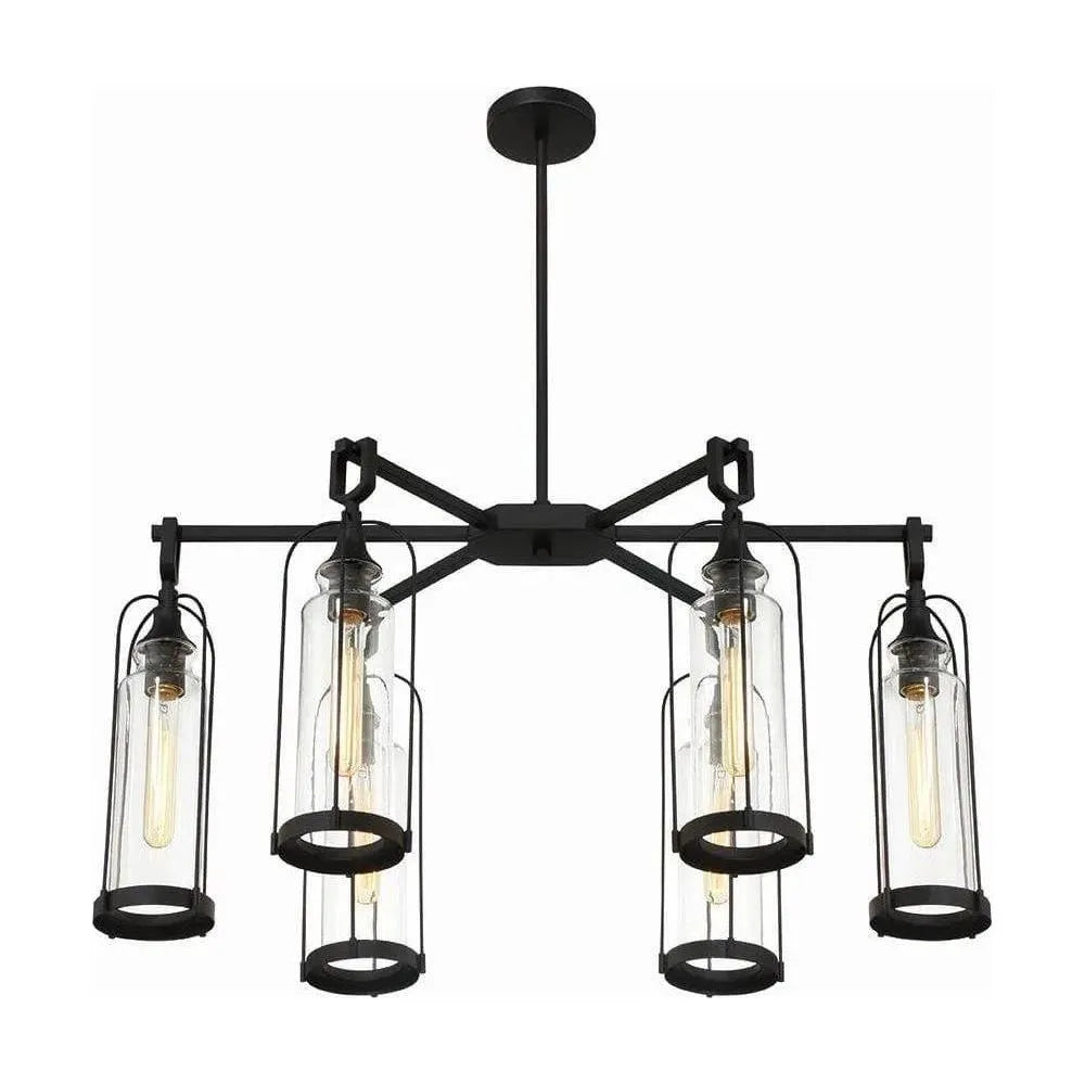 Eurofase - Yasmin Outdoor Linear Chandelier - 42730-019 | Montreal Lighting & Hardware