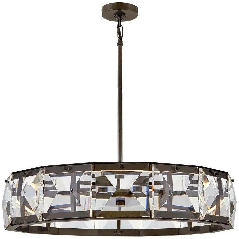 Fredrick Ramond - Jolie LED Chandelier - FR30105HBR | Montreal Lighting & Hardware