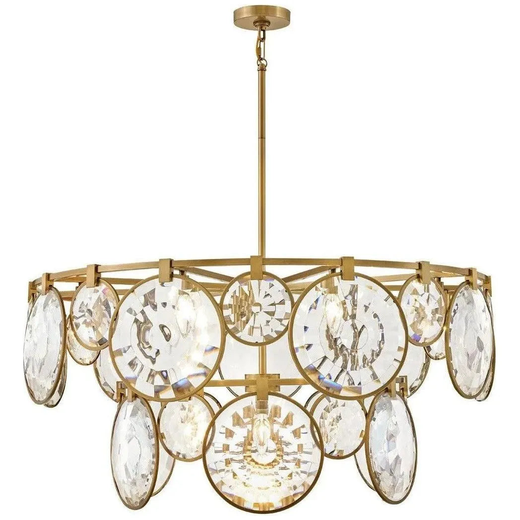Fredrick Ramond - Nala LED Chandelier - FR31268BLK | Montreal Lighting & Hardware