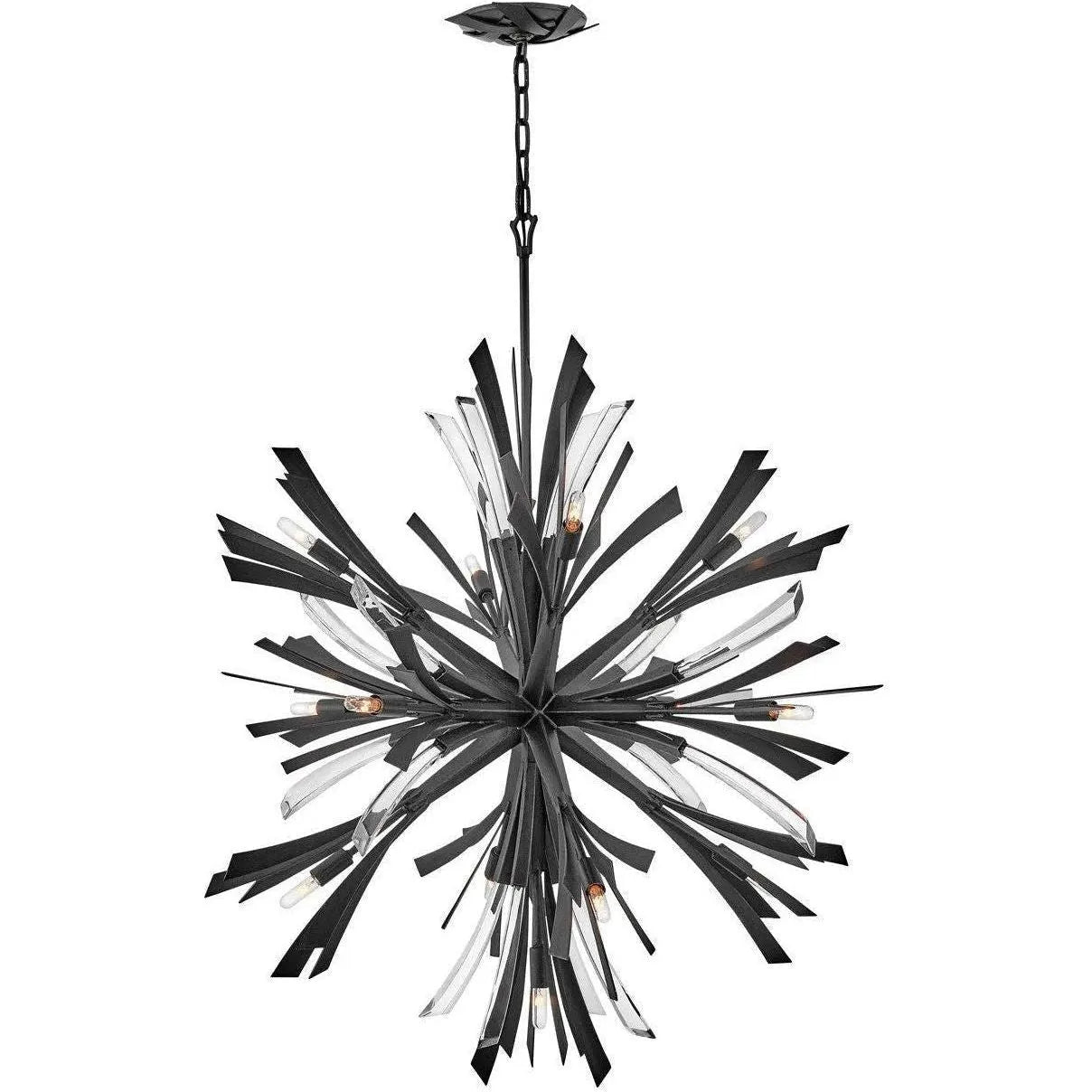 Fredrick Ramond - Vida LED Chandelier - FR40904BGR | Montreal Lighting & Hardware