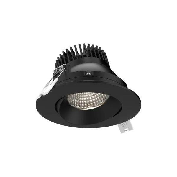 DALS Lighting - GBR 3.5" Regressed Gimbal Downlight - GBR35-CC-BK | Montreal Lighting & Hardware