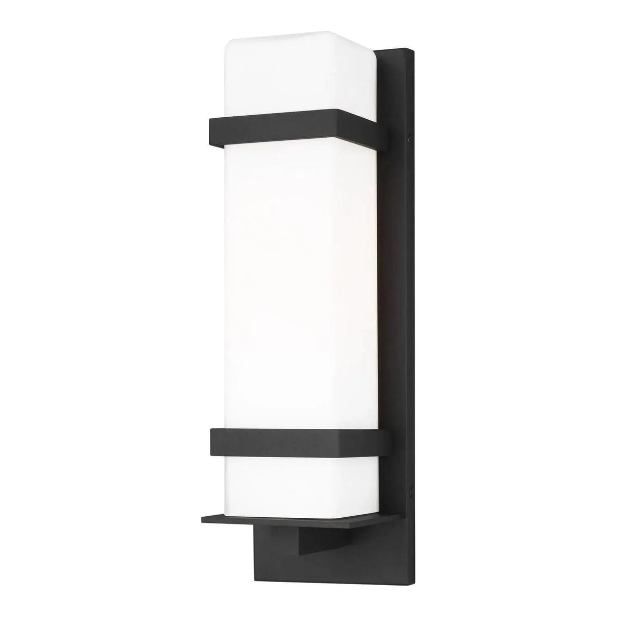 Generation Lighting - Alban Square Outdoor Wall Lantern - 8620701-12 | Montreal Lighting & Hardware