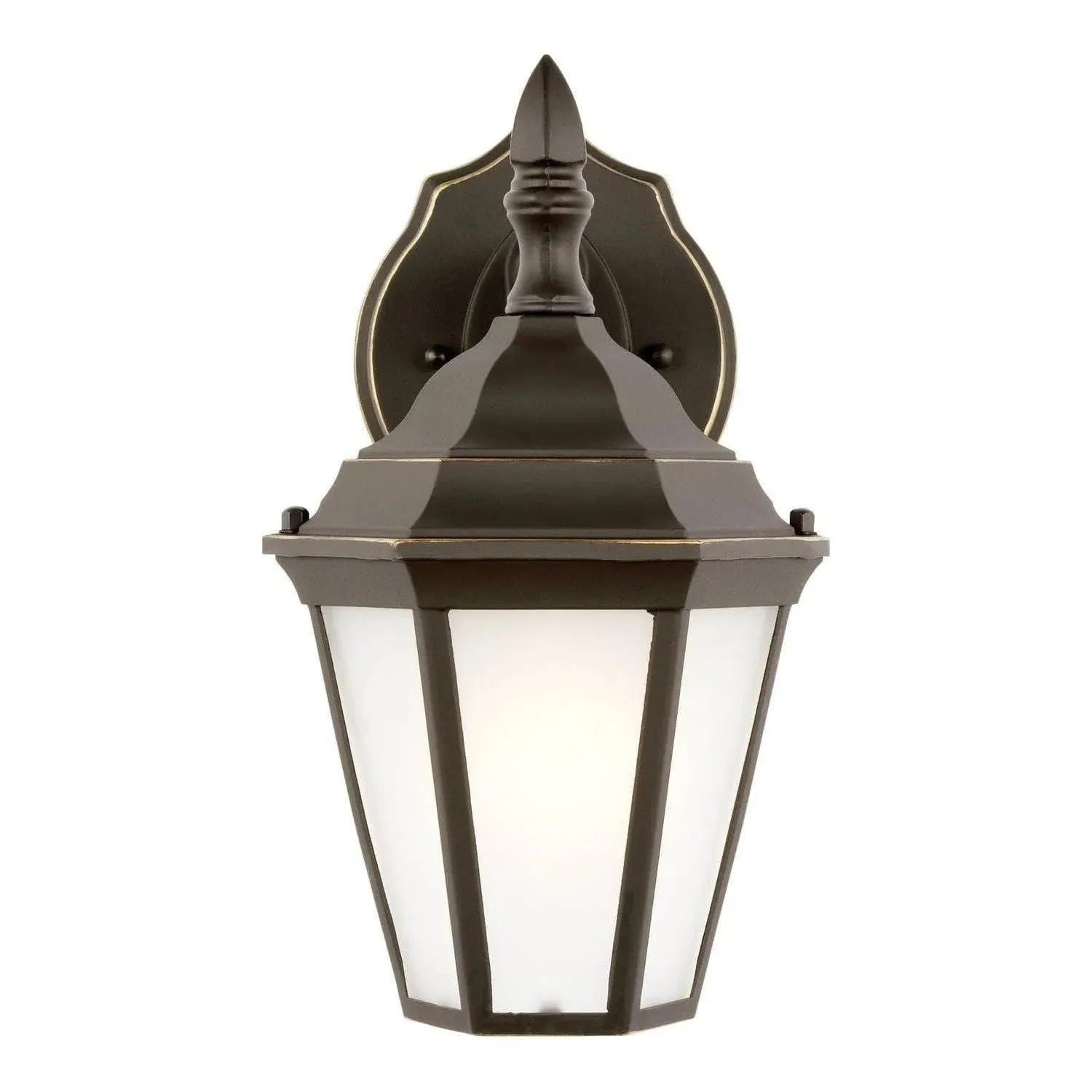 Generation Lighting - Bakersville Etched Hanging Outdoor Wall Lantern - 89937-12 | Montreal Lighting & Hardware