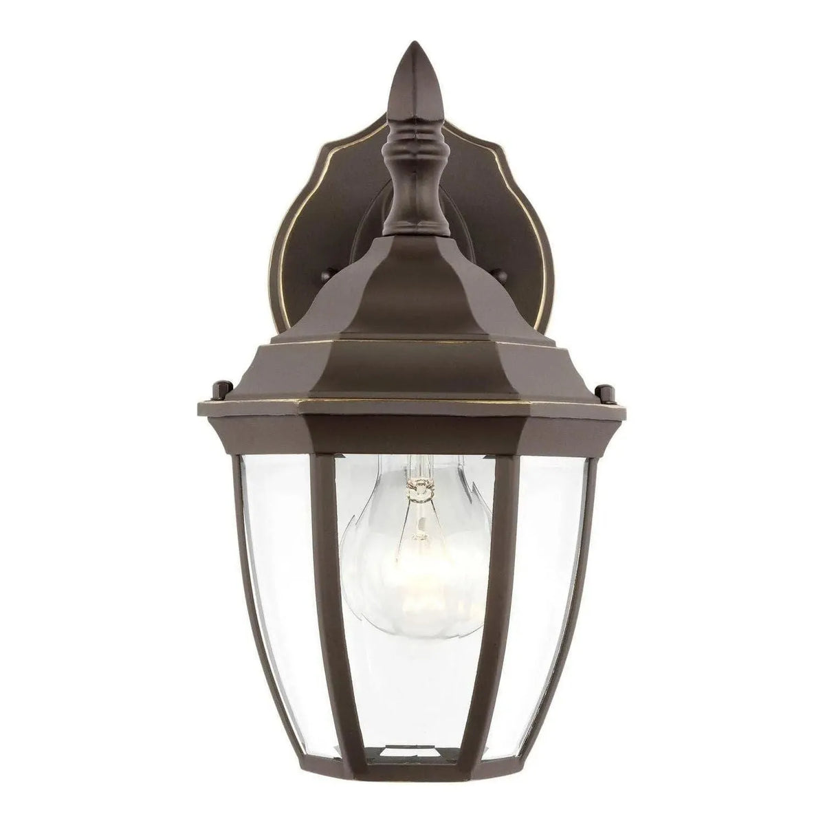 Generation Lighting - Bakersville Rounded Outdoor Wall Lantern - 88936-71 | Montreal Lighting & Hardware