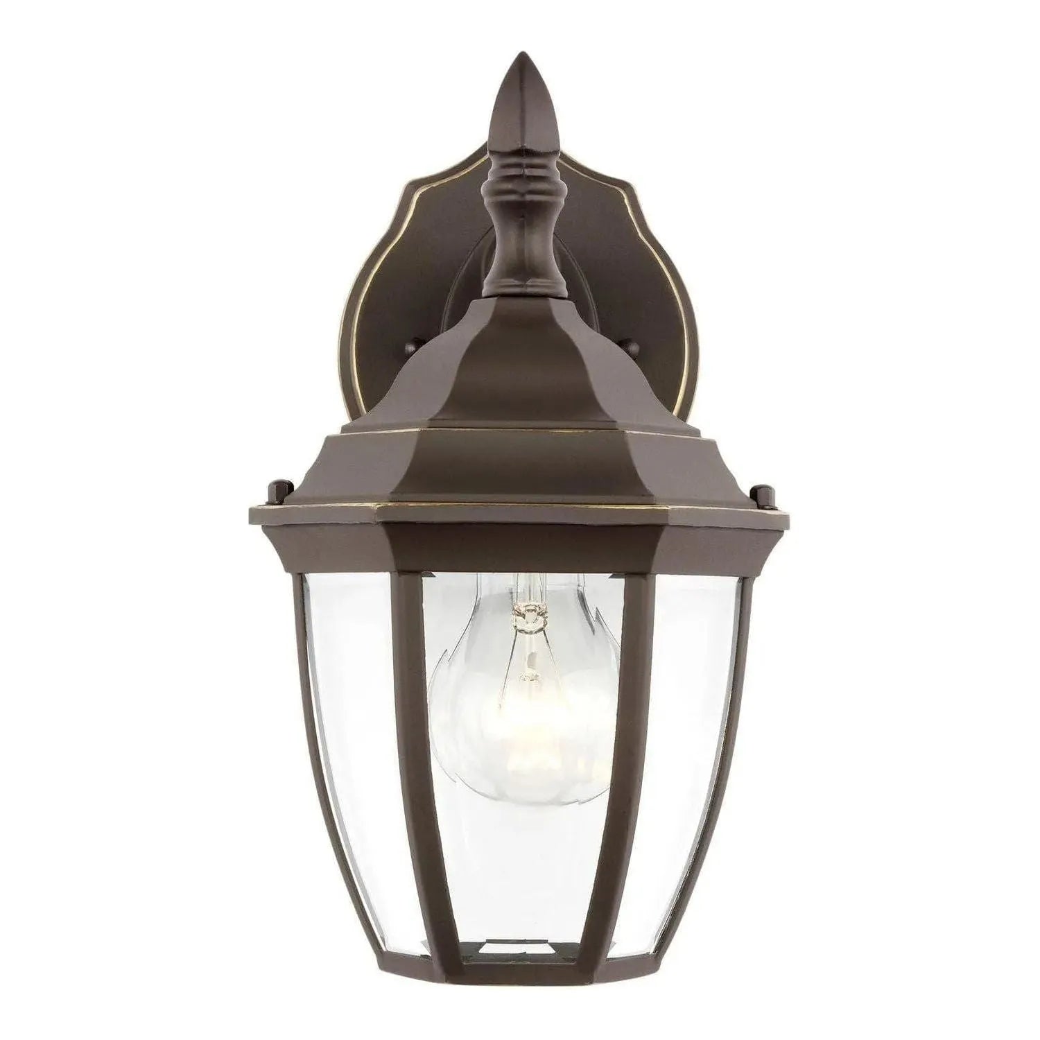 Generation Lighting - Bakersville Rounded Outdoor Wall Lantern - 88936-12 | Montreal Lighting & Hardware
