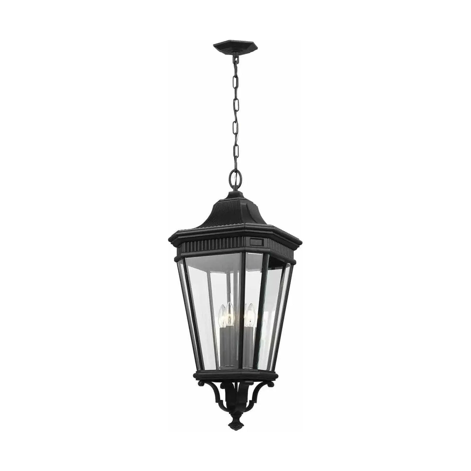 Generation Lighting - Cotswold Lane Hanging Lantern - OL5414BK | Montreal Lighting & Hardware