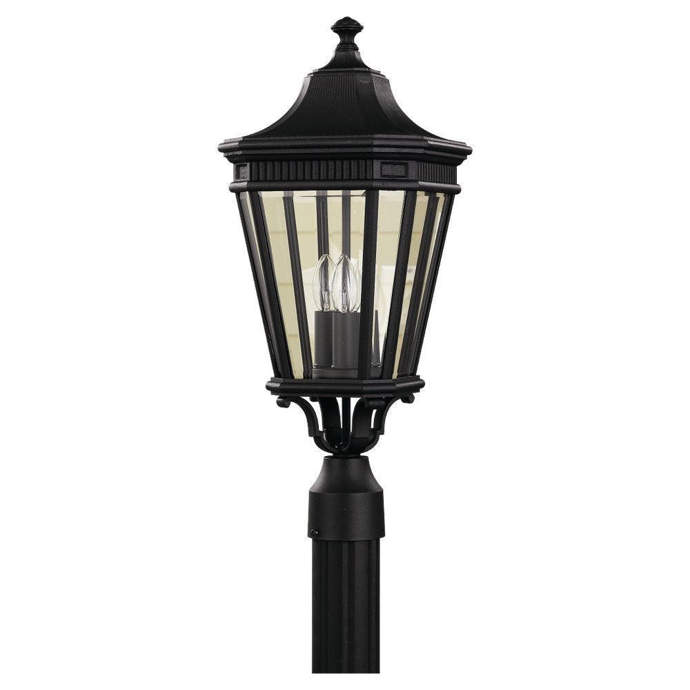 Generation Lighting - Cotswold Lane Outdoor Post Lantern - OL5407BK | Montreal Lighting & Hardware