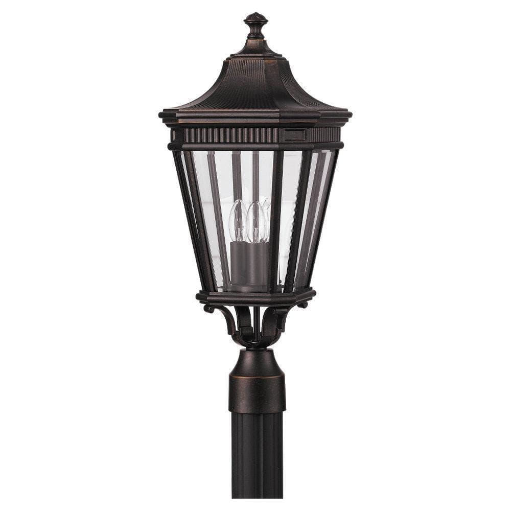 Generation Lighting - Cotswold Lane Outdoor Post Lantern - OL5407GBZ | Montreal Lighting & Hardware
