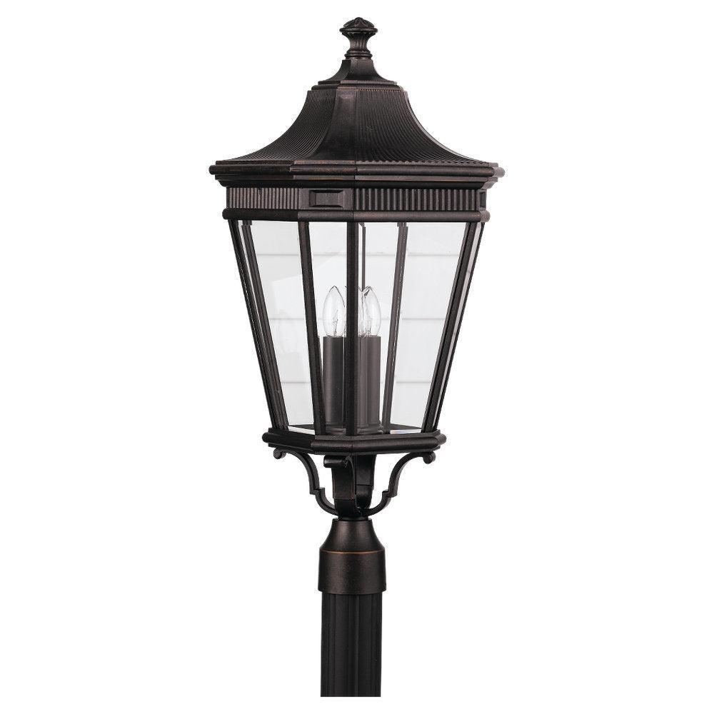 Generation Lighting - Cotswold Lane Outdoor Post Lantern - OL5408GBZ | Montreal Lighting & Hardware