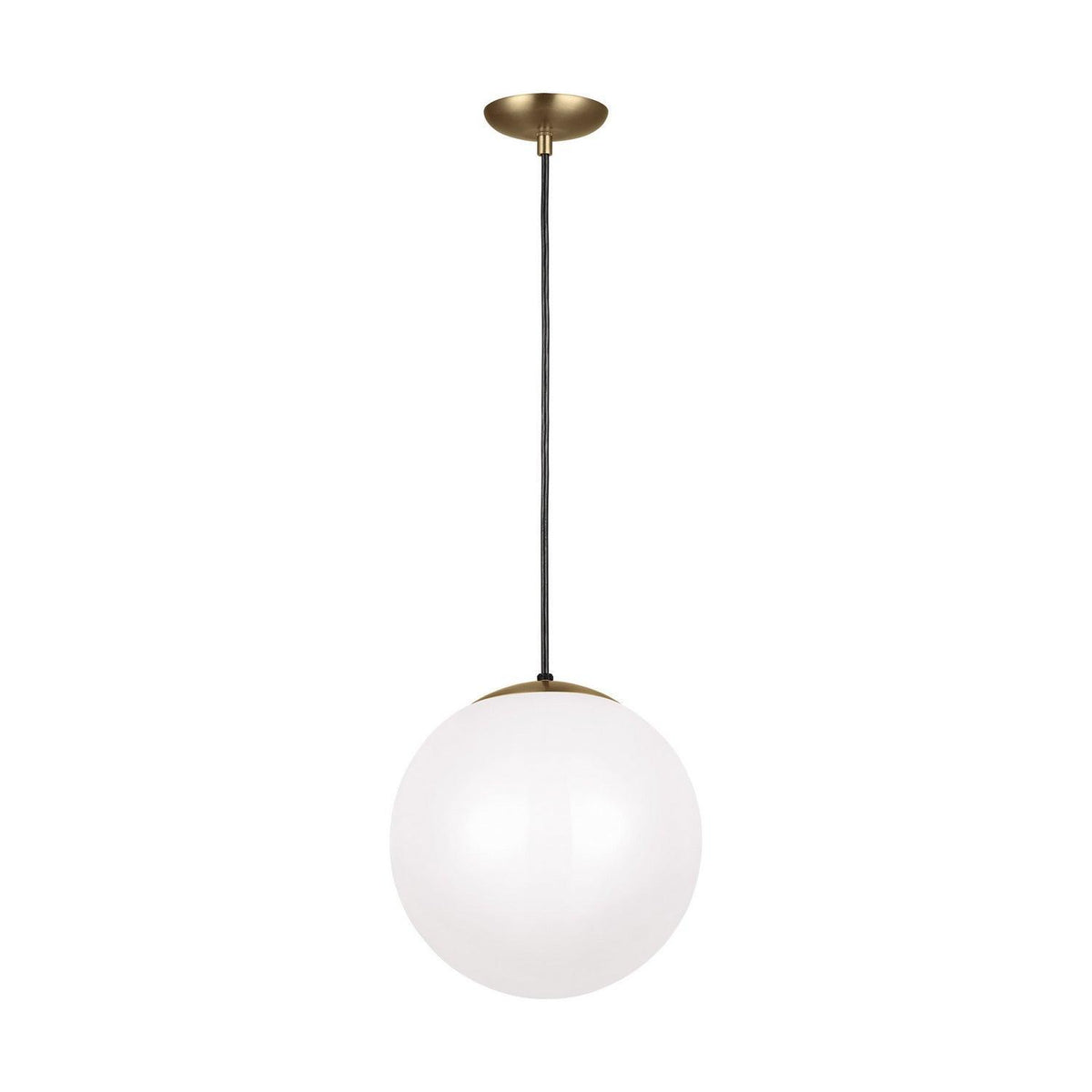 Generation Lighting - Leo-Hanging Globe Pendant - 6024-848 | Montreal Lighting & Hardware