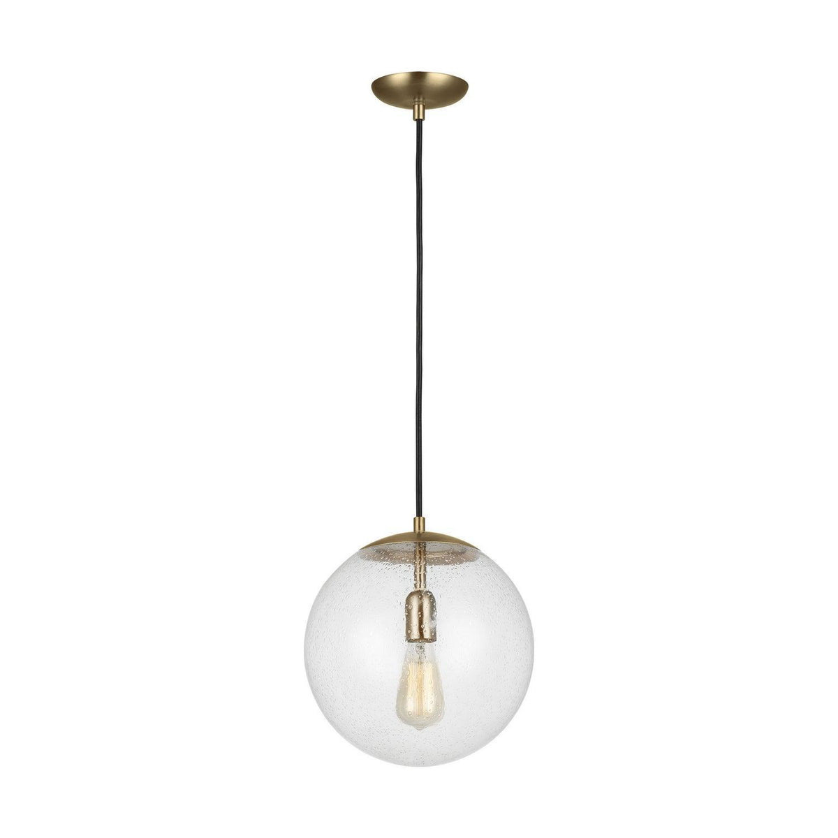 Generation Lighting - Leo-Hanging Seeded Globe Pendant - 6701801-848 | Montreal Lighting & Hardware