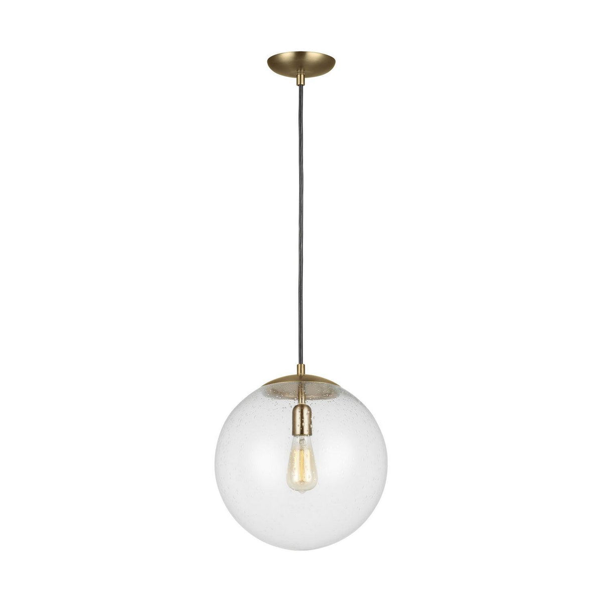 Generation Lighting - Leo-Hanging Seeded Globe Pendant - 6801801-848 | Montreal Lighting & Hardware