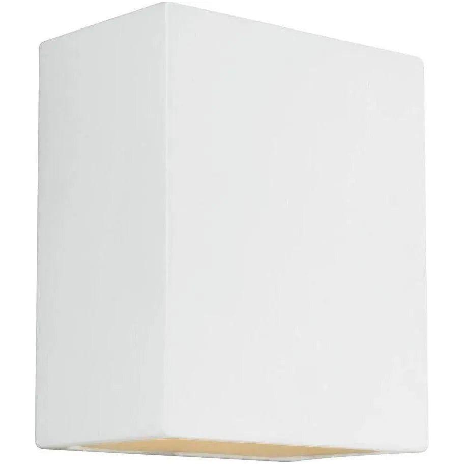 Generation Lighting - Paintable Ceramic Square Outdoor Wall Lantern - 8304801-714 | Montreal Lighting & Hardware