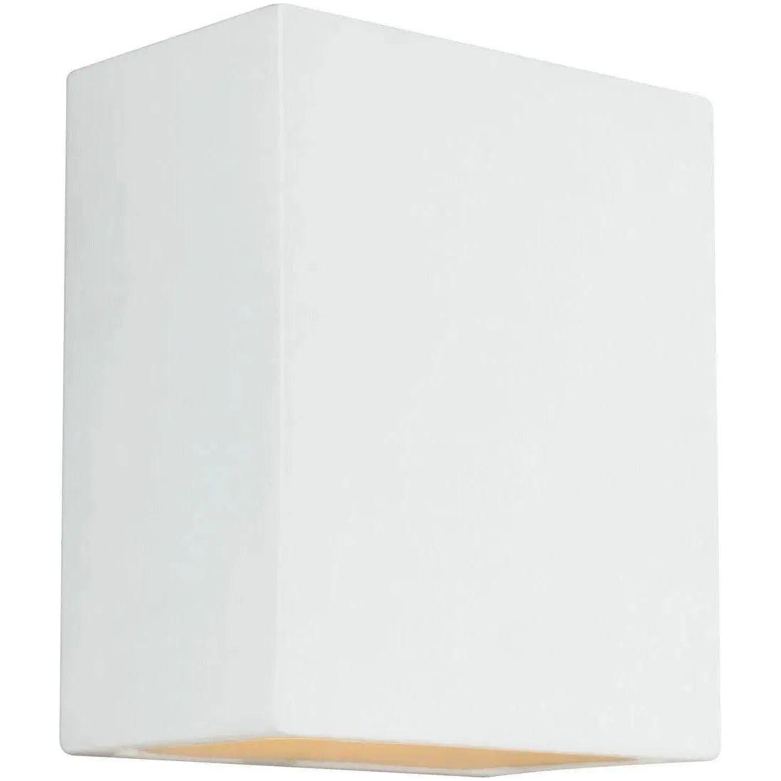 Generation Lighting - Paintable Ceramic Square Outdoor Wall Lantern - 8304801EN3-714 | Montreal Lighting & Hardware