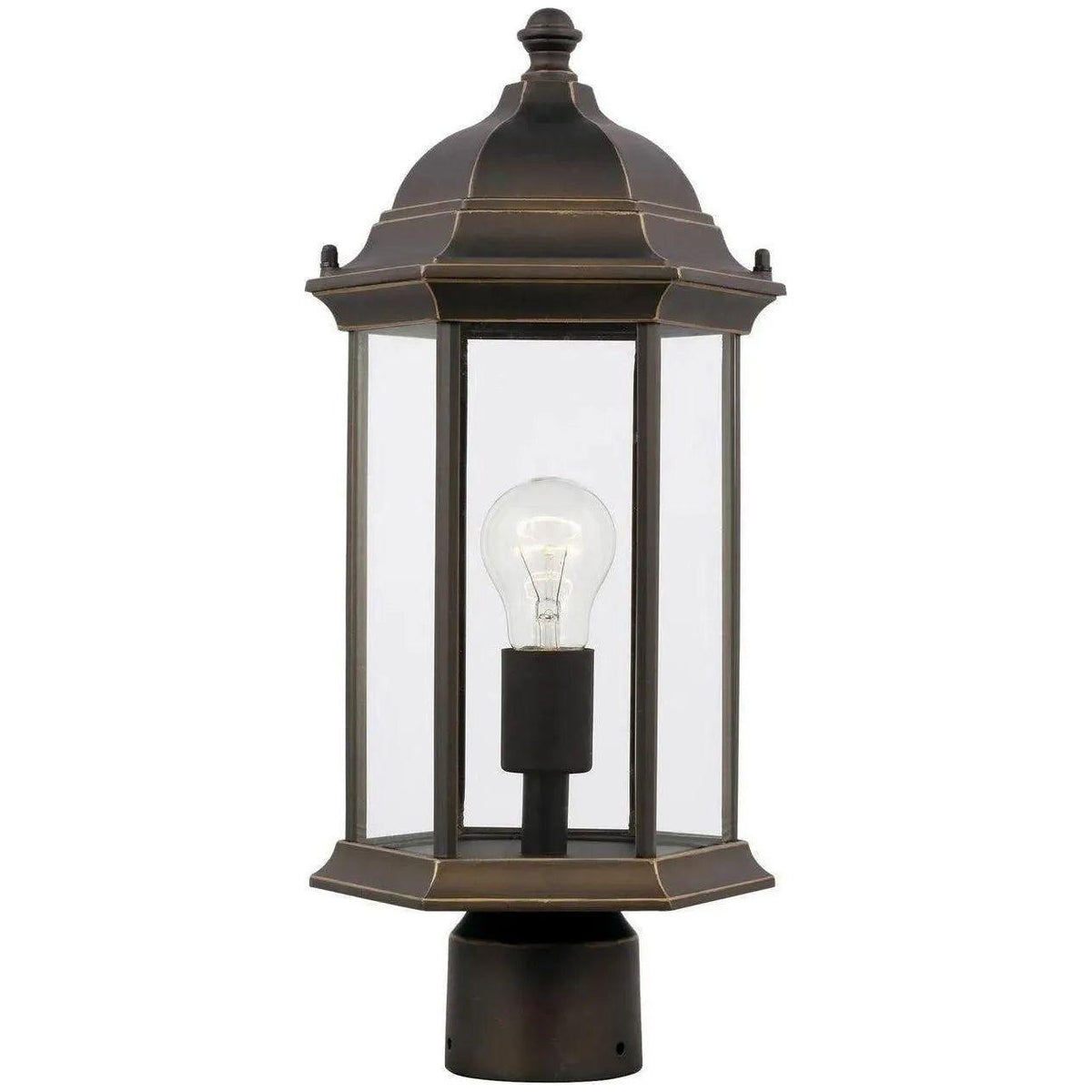 Generation Lighting - Sevier Outdoor Post Lantern - 8238601-71 | Montreal Lighting & Hardware