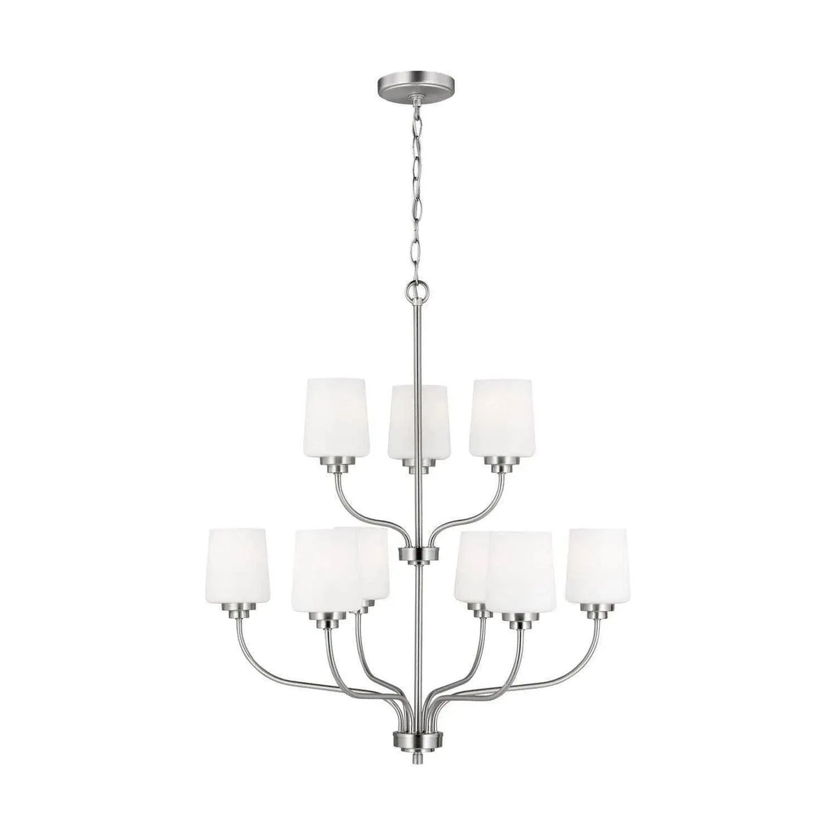 Generation Lighting - Windom Chandelier - 3102809EN3-962 | Montreal Lighting & Hardware