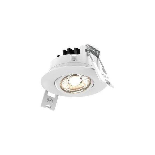 DALS Lighting - GMB 2" LED Round Gimbal - GMB2-CC-WH | Montreal Lighting & Hardware